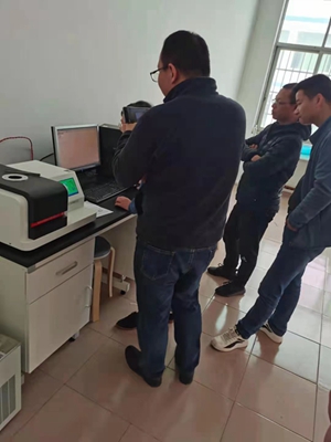 東華理工大學(xué)，低溫差示掃描儀交機(jī)培訓(xùn)完成